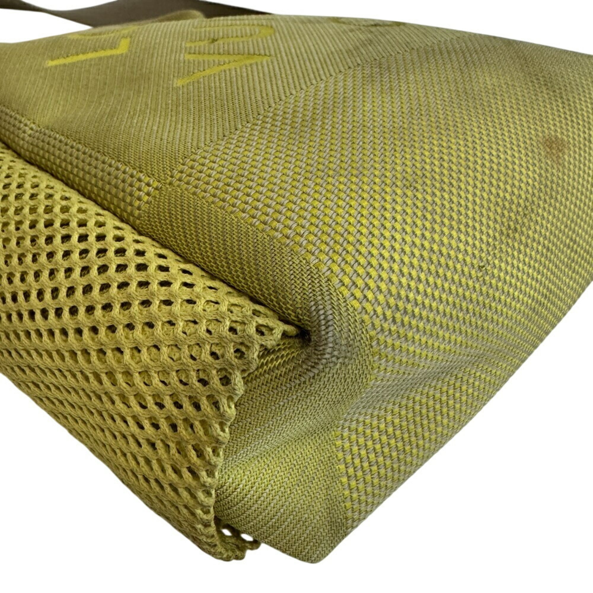 Louis Vuitton Yellow Canvas Pochette Shoulder Bag (Pre-Owned)