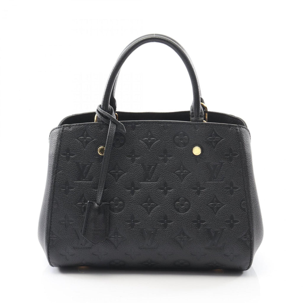 Louis Vuitton Black Cuir Ombre Leather Monogram Empreinte Handbag (Pre-Owned)