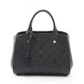 Louis Vuitton Black Cuir Ombre Leather Monogram Empreinte Handbag (Pre-Owned)