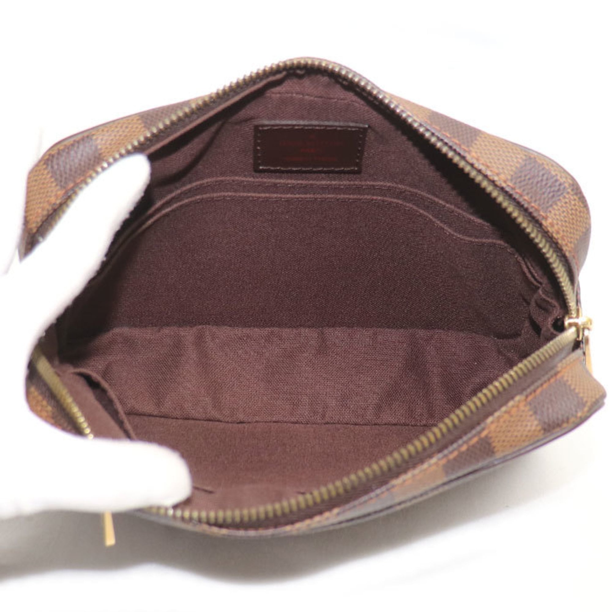 Louis Vuitton Brown Damier Canvas Damier Canvas Pochette Pouch (Pre-Owned)