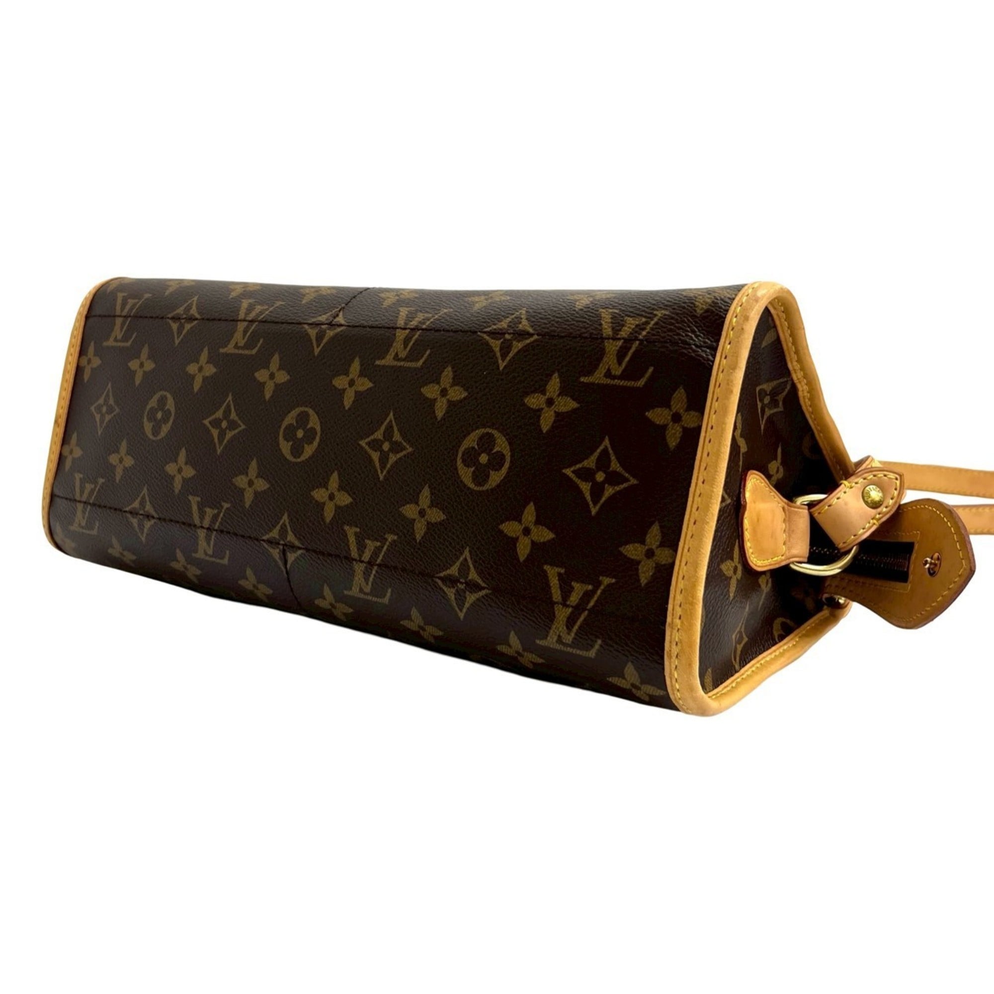 Louis Vuitton Brown Leather Pvc Pochette Shoulder Bag (Pre-Owned)