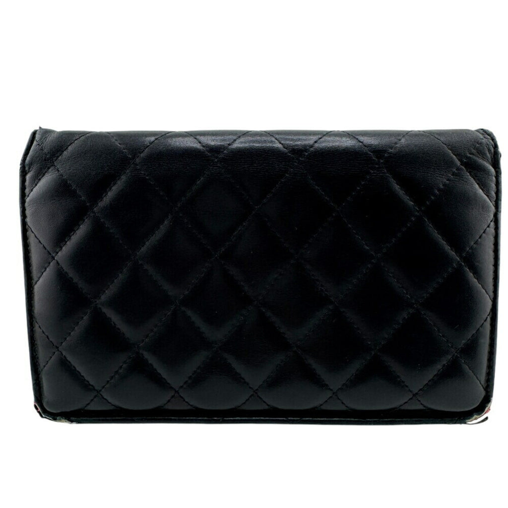 Cambon Wallet on Chain Quilted Leather