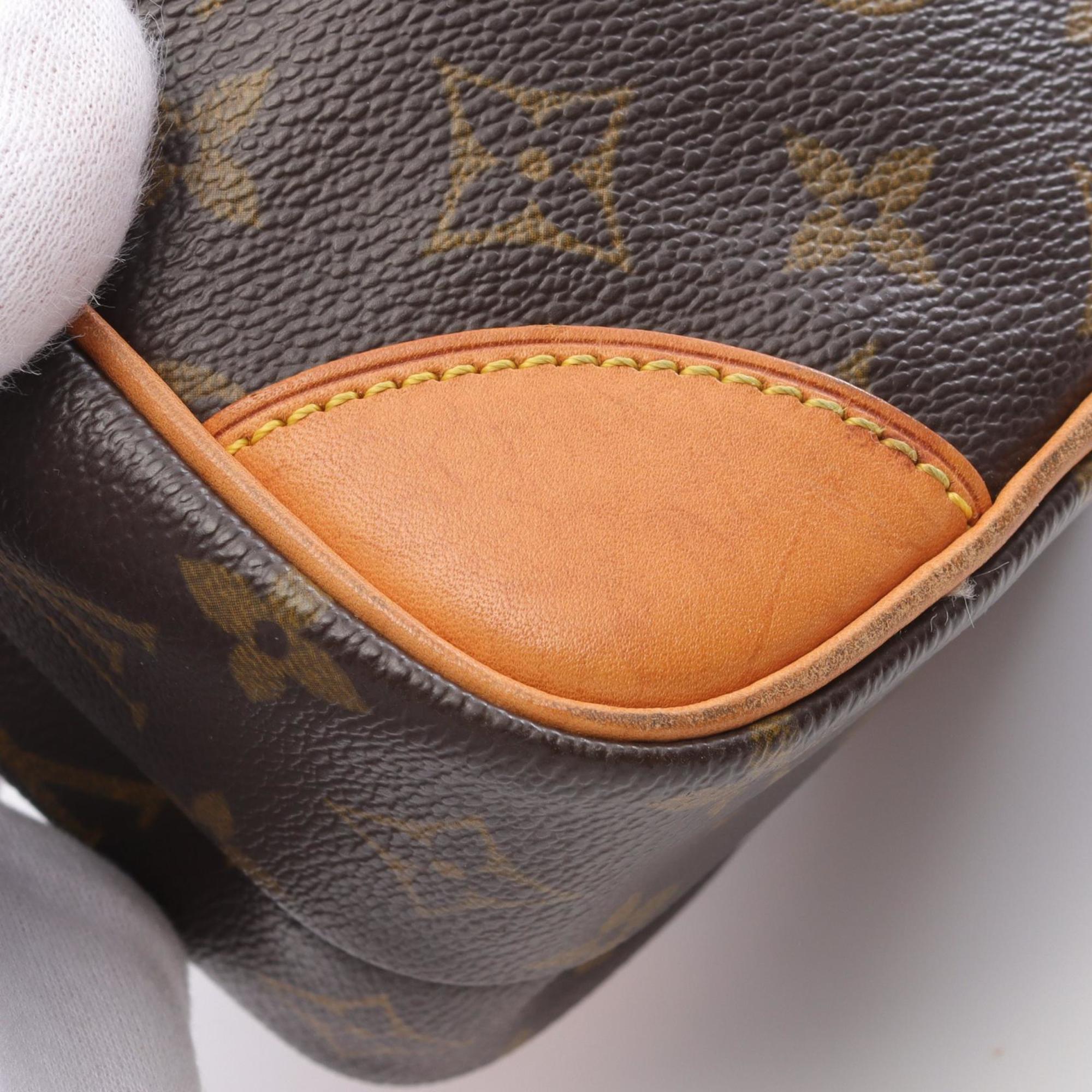 Louis Vuitton Brown Pvc Coated Canvas Leather Shoulder Bag (Pre-Owned)