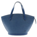 Louis Vuitton Epi Blue Toledo Blue Epi Leather Handbag (Pre-Owned)