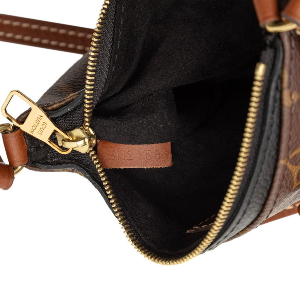 Louis Vuitton Brown Monogram Noir Monogram Handbag Shoulder Bag (Pre-Owned)