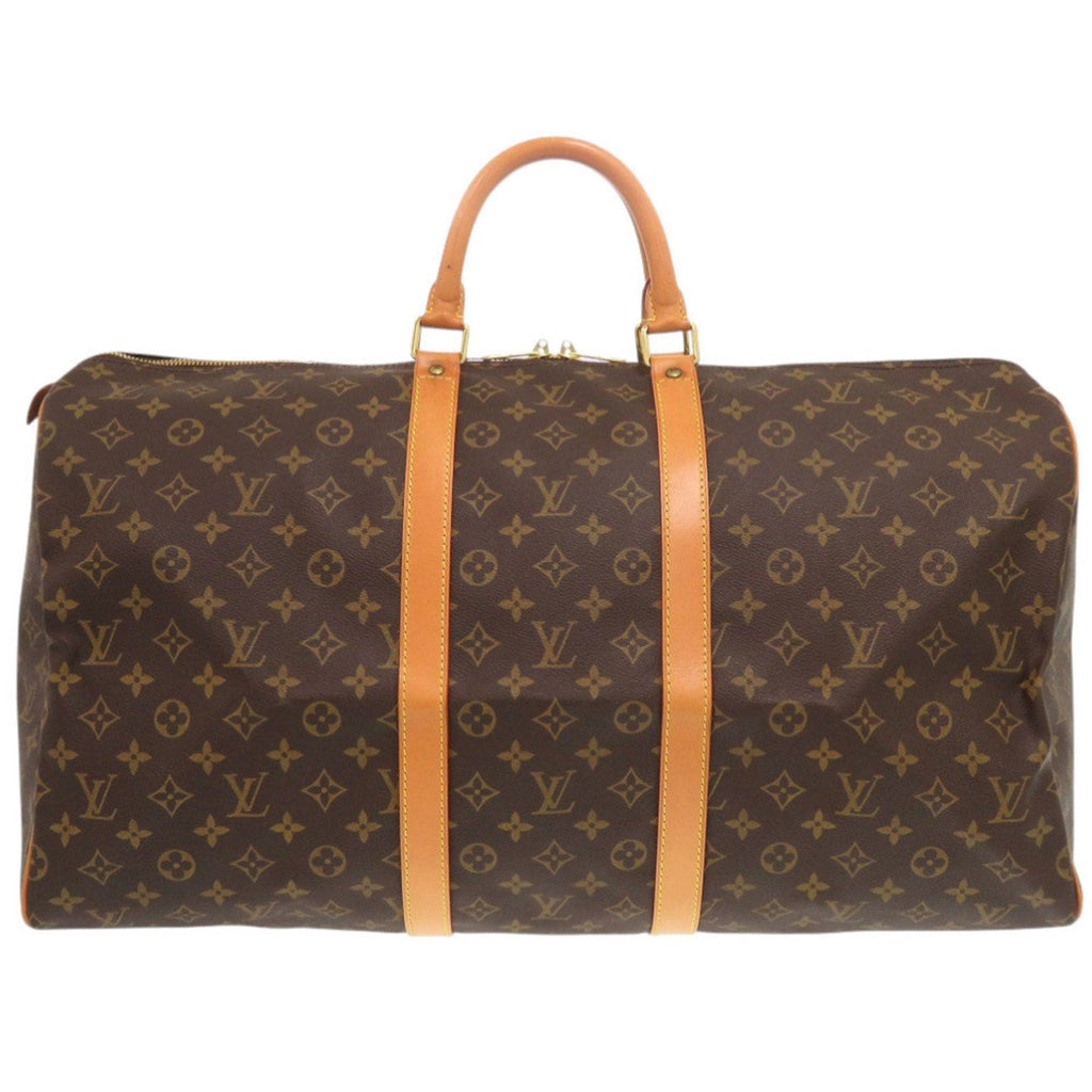 Louis Vuitton Brown Monogram Canvas Boston Bag (Pre-Owned)