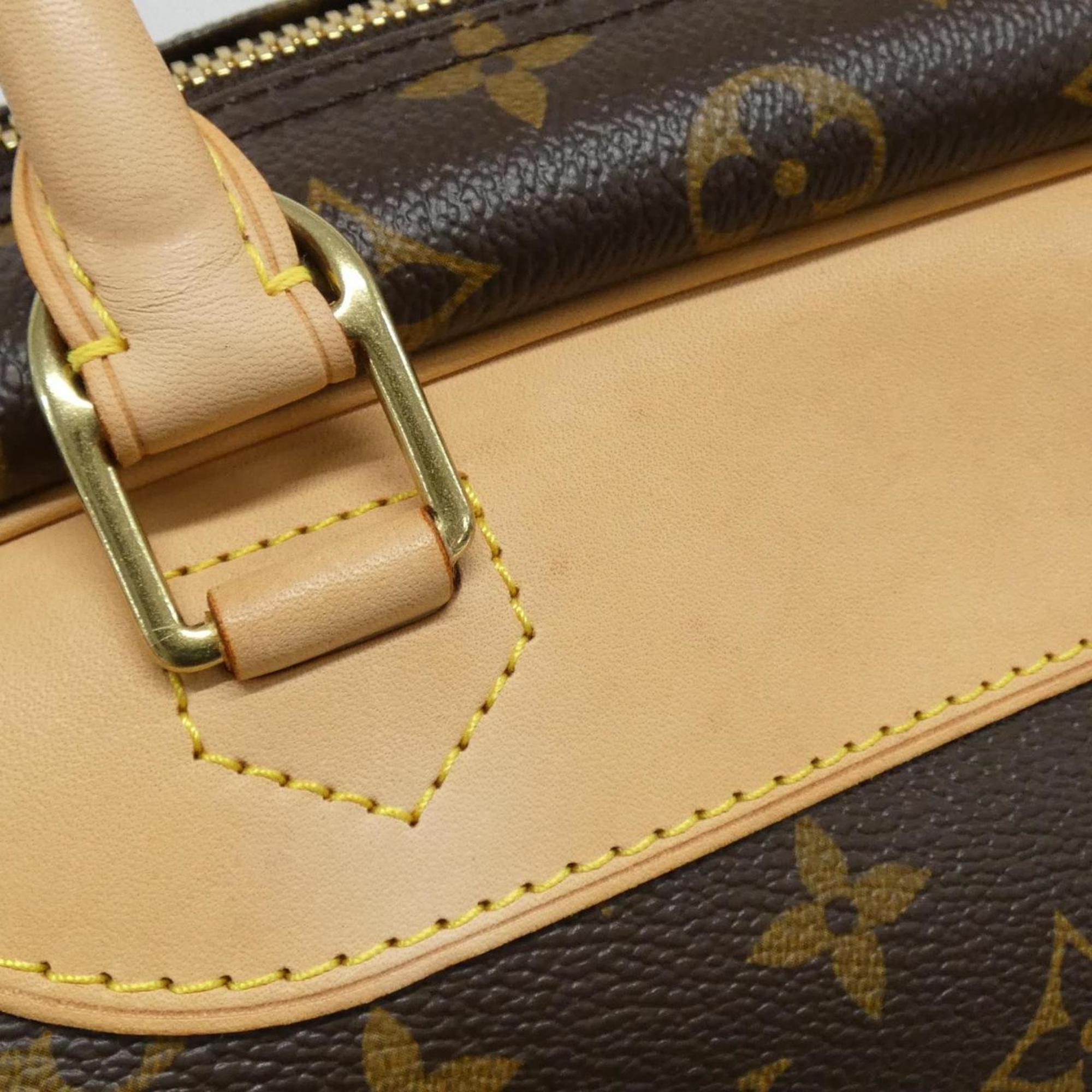 Louis Vuitton Marron Coated Canvas Handbag (Pre-Owned)