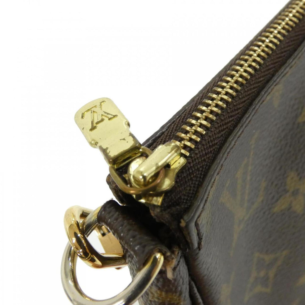 Louis Vuitton Monogram Panda Marron Coated Canvas Pochette (Pre-Owned)