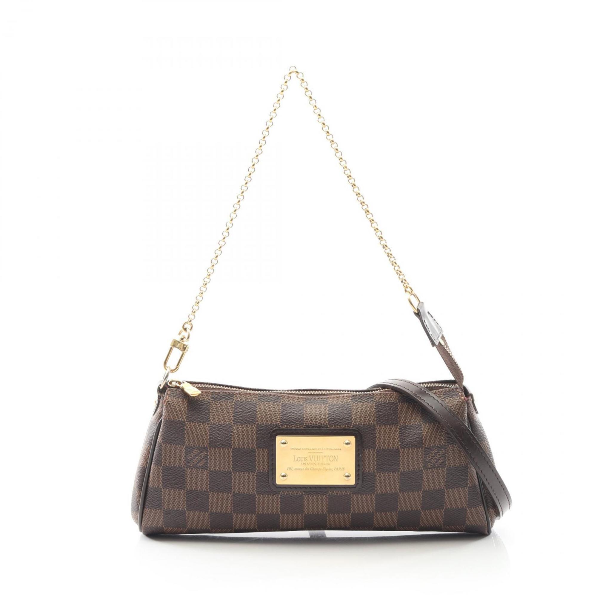 Louis Vuitton Brown Coated Canvas Leather Handbag (Pre-Owned)