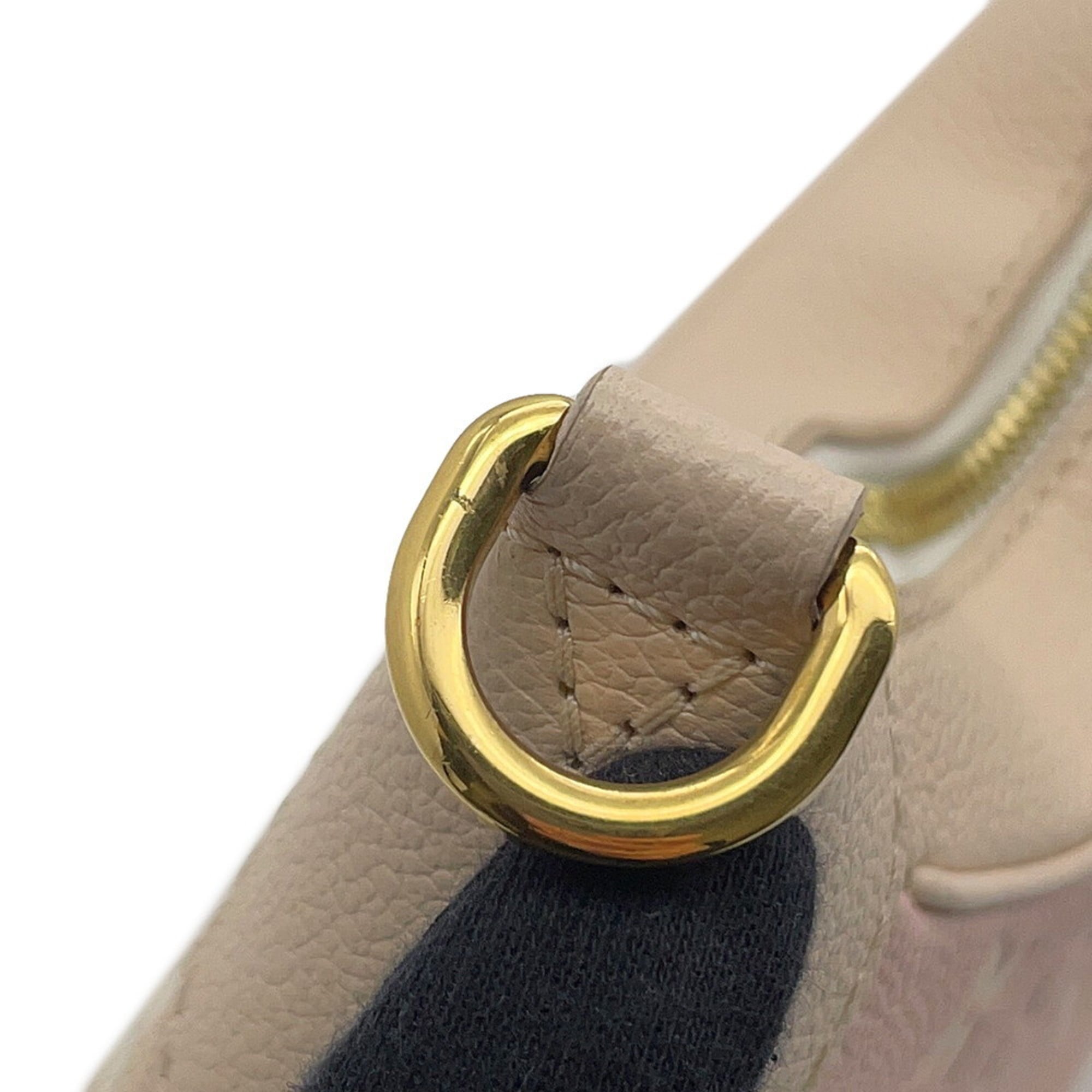 Louis Vuitton Beige Pink Yellow Monogram Empreinte Handbag Shoulder Bag (Pre-Owned)