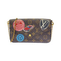 Louis Vuitton Brown Coated Canvas Pochette Shoulder Bag (Pre-Owned)
