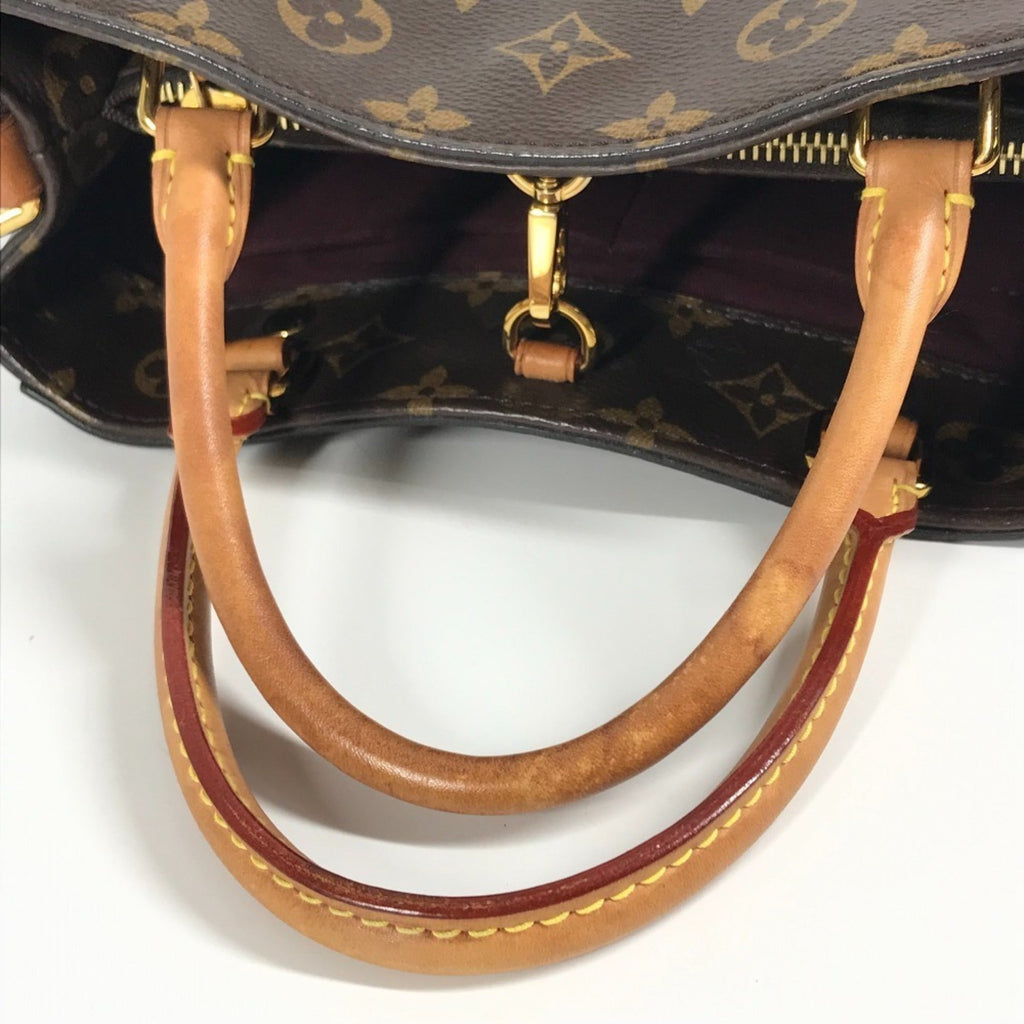 Louis Vuitton Brown Monogram Monogram Handbag Shoulder Bag Tote Bag (Pre-Owned)
