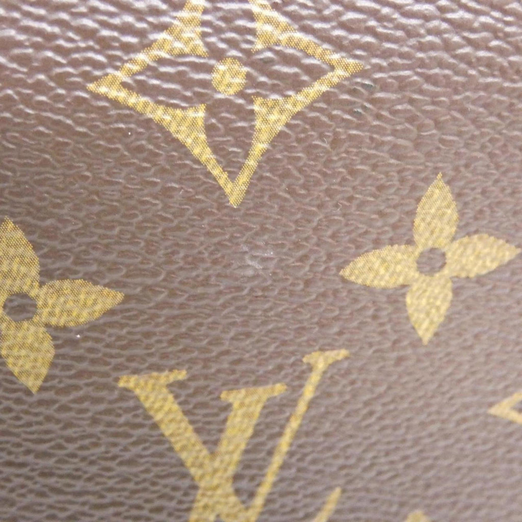 Louis Vuitton Marron Coated Canvas Handbag (Pre-Owned)