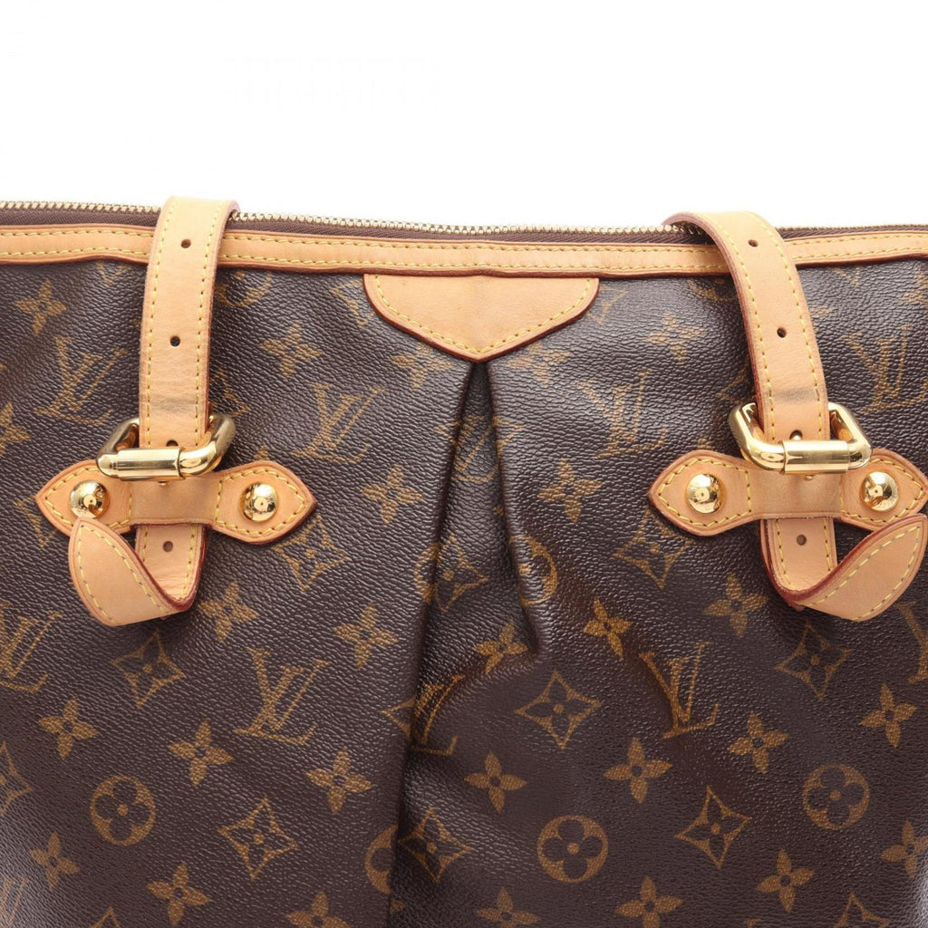 Louis Vuitton Brown Pvc Coated Canvas Leather Shoulder Bag (Pre-Owned)