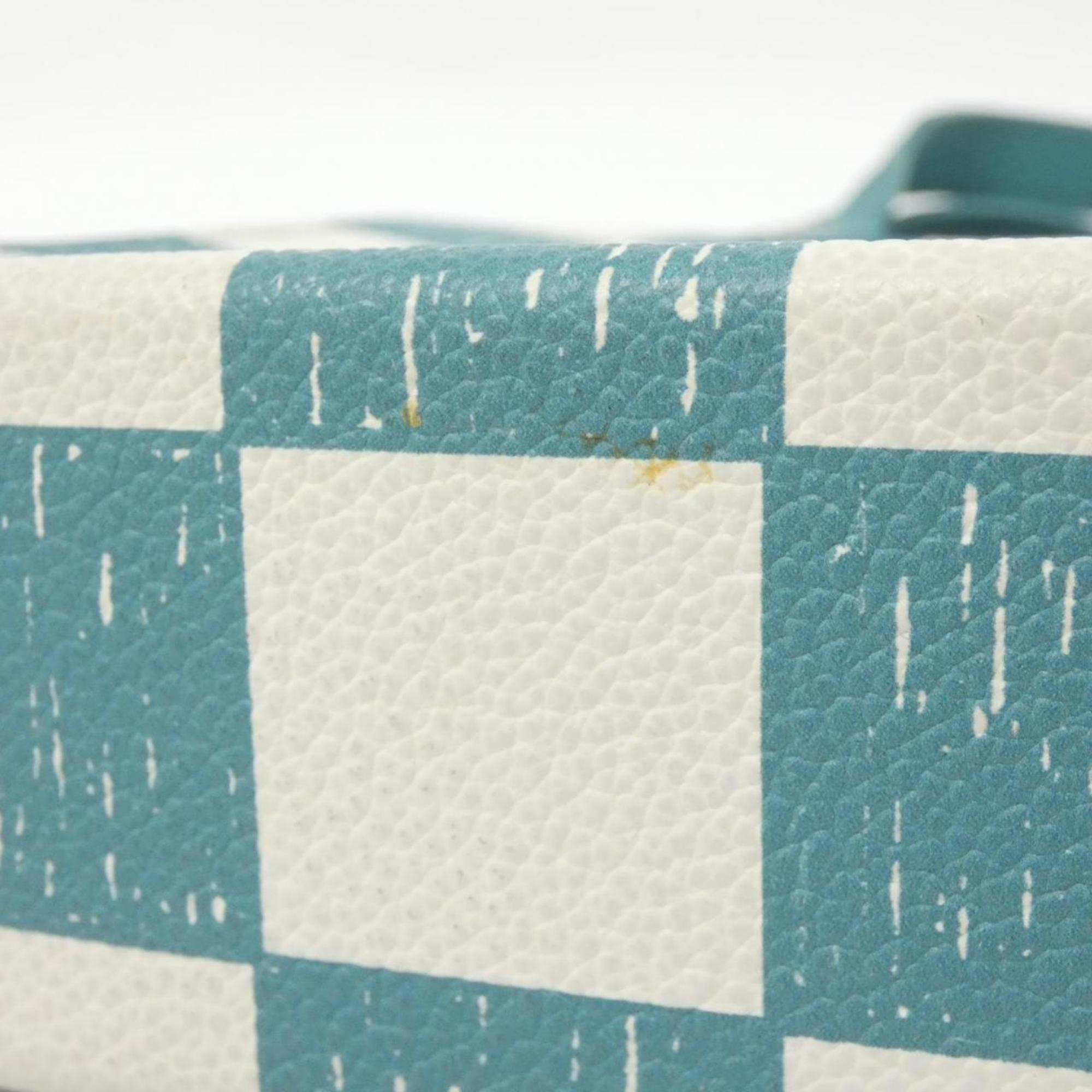 Louis Vuitton Turquoise Leather Handbag (Pre-Owned)