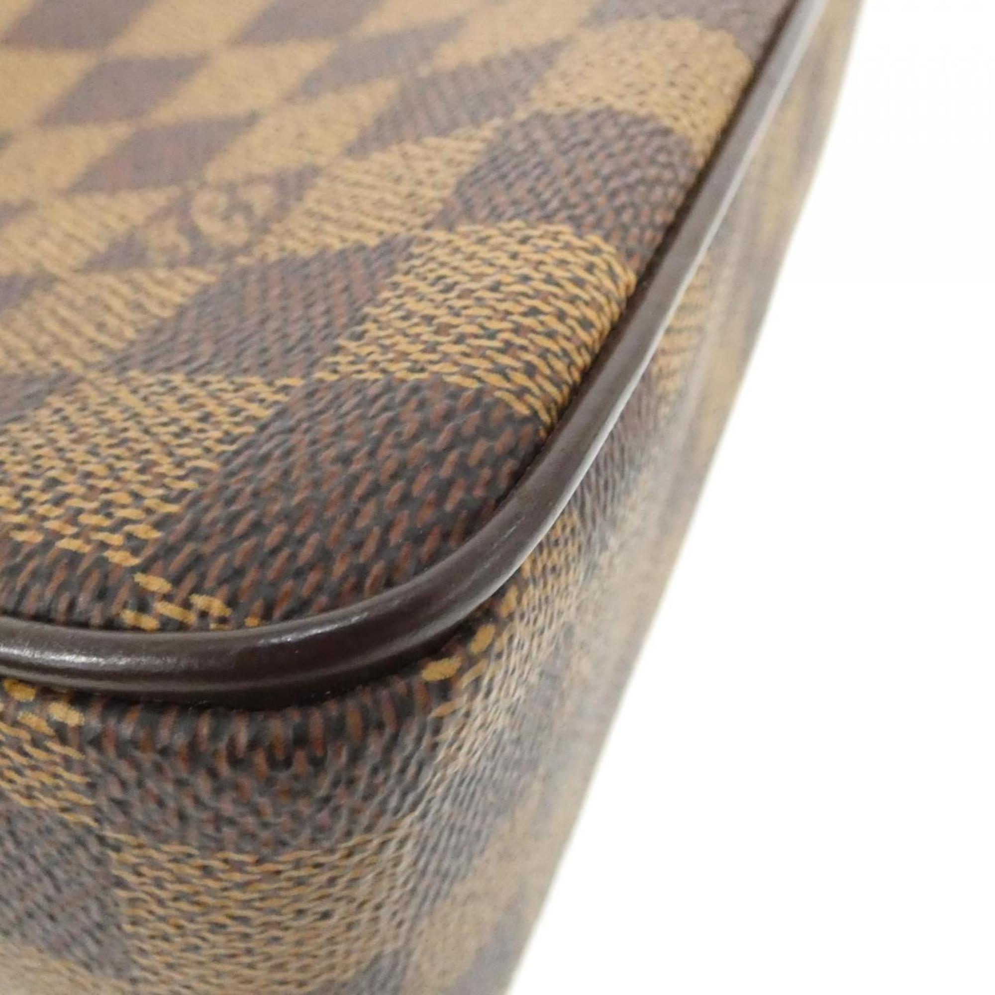 Louis Vuitton Brown Coated Canvas Shoulder Bag (Pre-Owned)