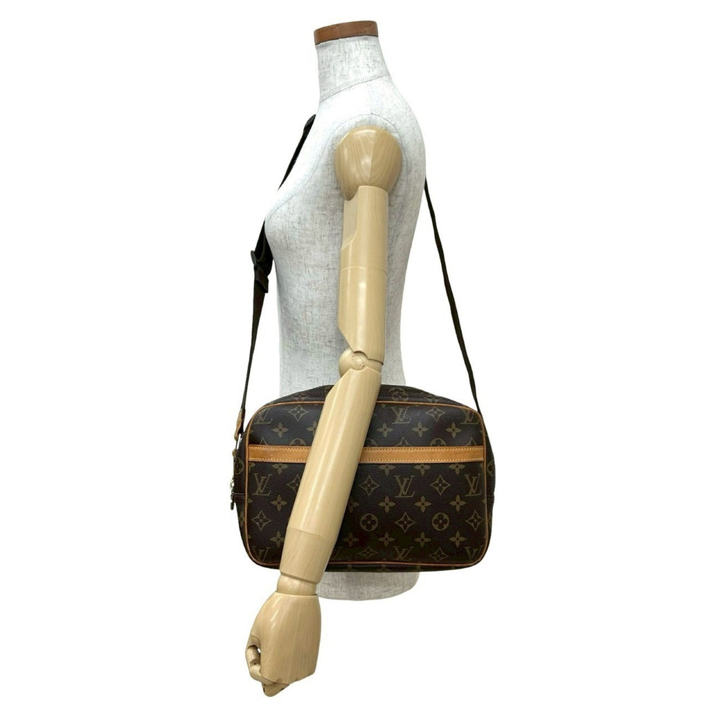Louis Vuitton Brown Leather Pvc Pochette Shoulder Bag (Pre-Owned)