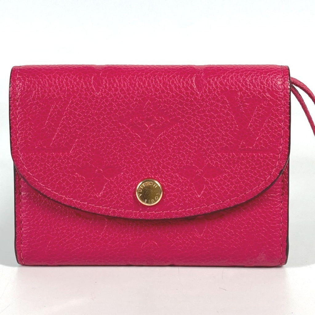 Louis Vuitton Monogram Empreinte Pink Monogram Empreinte Long Wallet (Bi-Fold) (Pre-Owned)