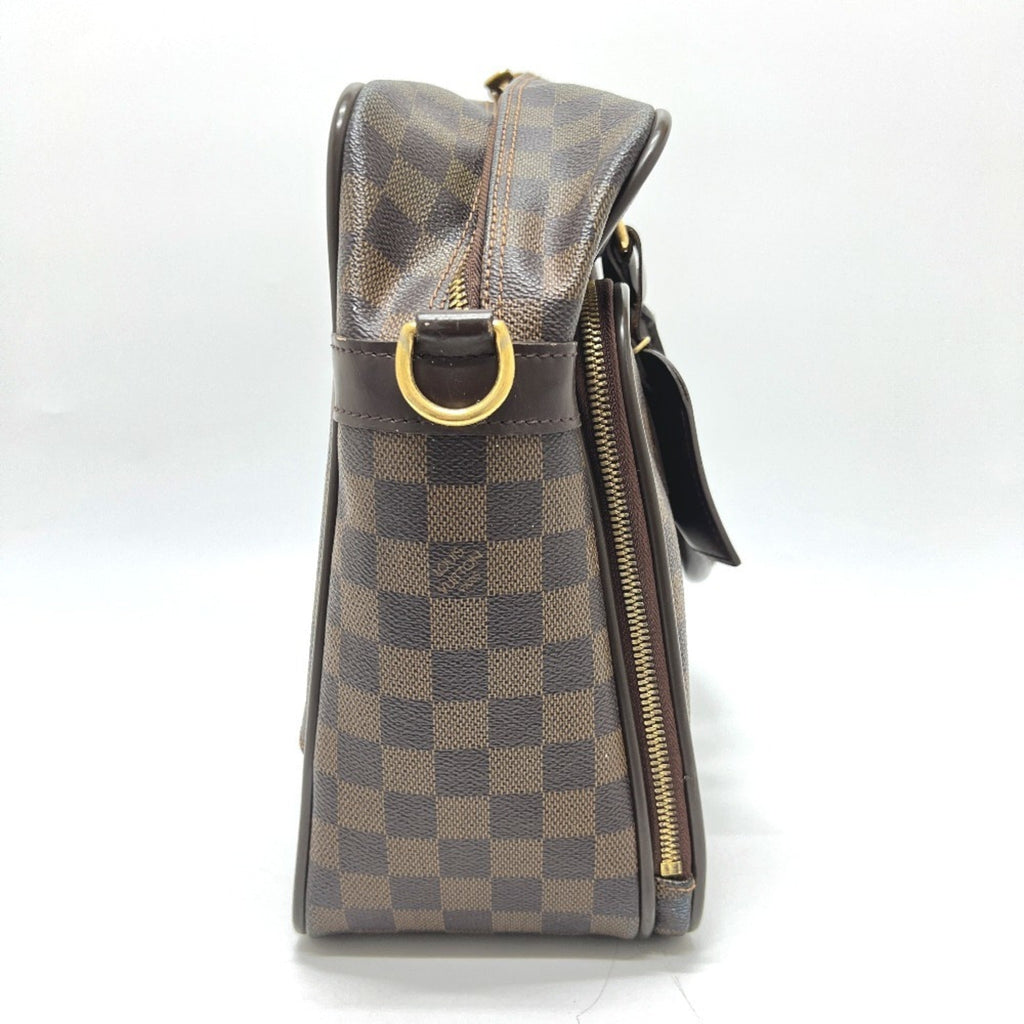 Louis Vuitton Brown Damier Canvas Ebene Damier Canvas Briefcase Handbag (Pre-Owned)