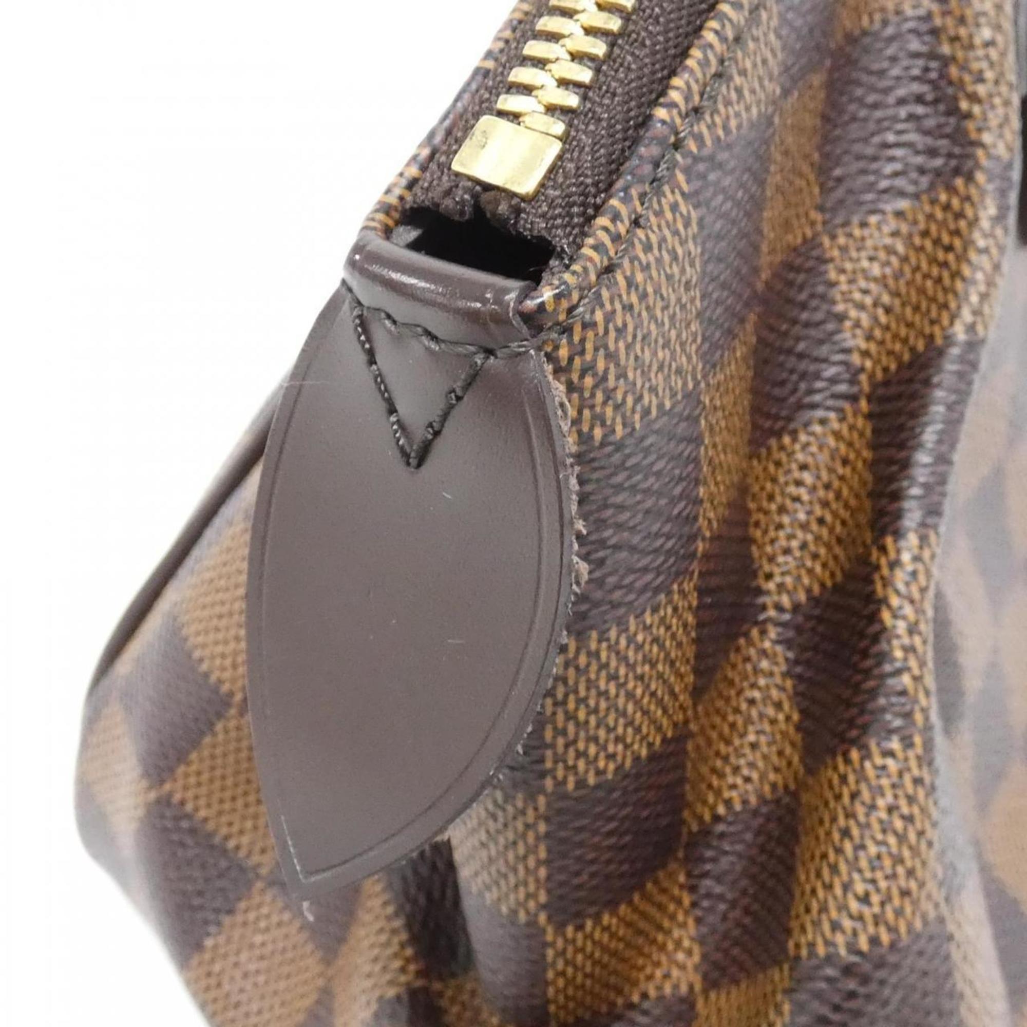 Louis Vuitton Brown Coated Canvas Handbag (Pre-Owned)