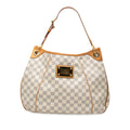Louis Vuitton White Pvc Leather Shoulder Bag (Pre-Owned)