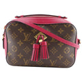 Louis Vuitton Brown Red Color Monogram Shoulder Bag (Pre-Owned)
