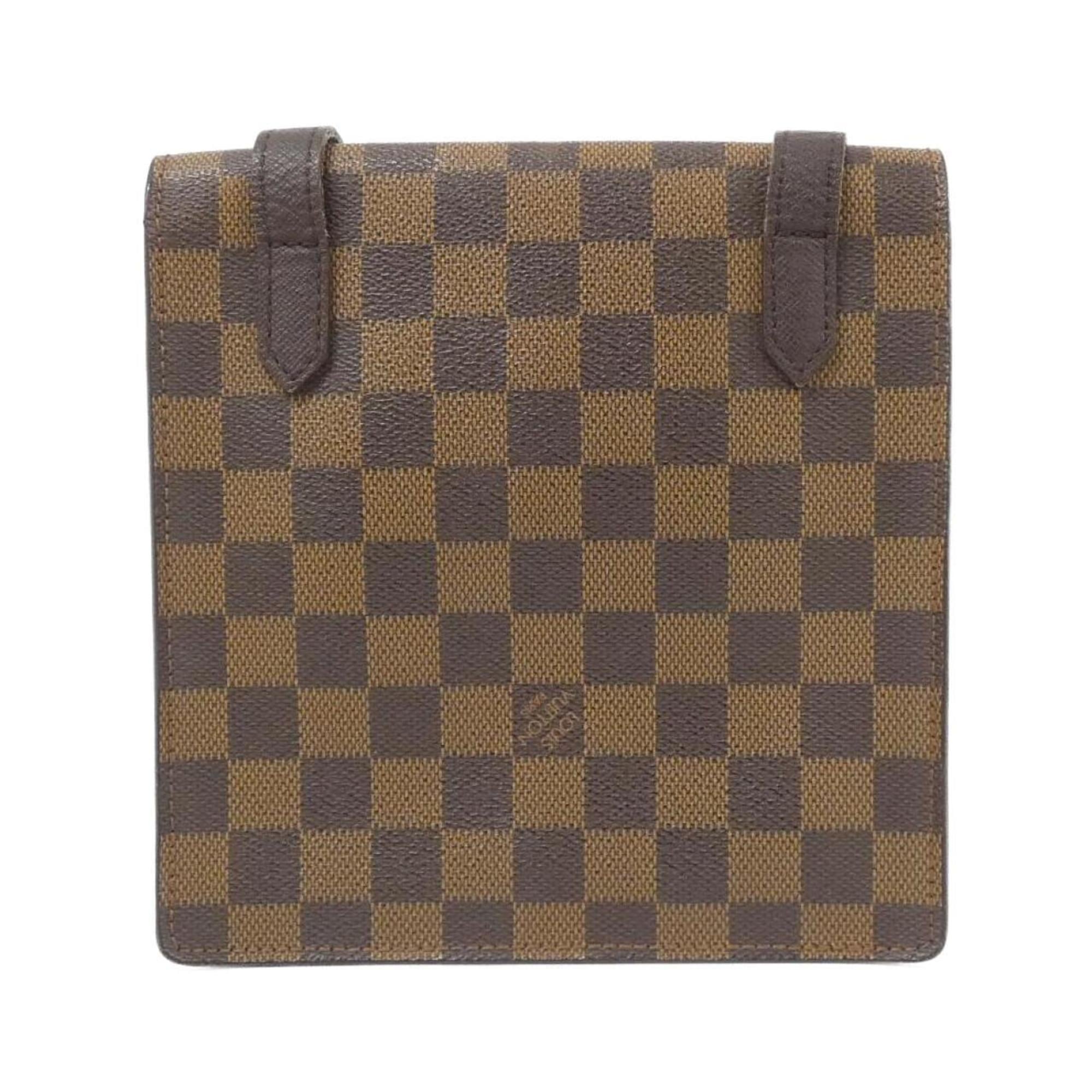 Louis Vuitton Ebene Coated Canvas Shoulder Bag (Pre-Owned)