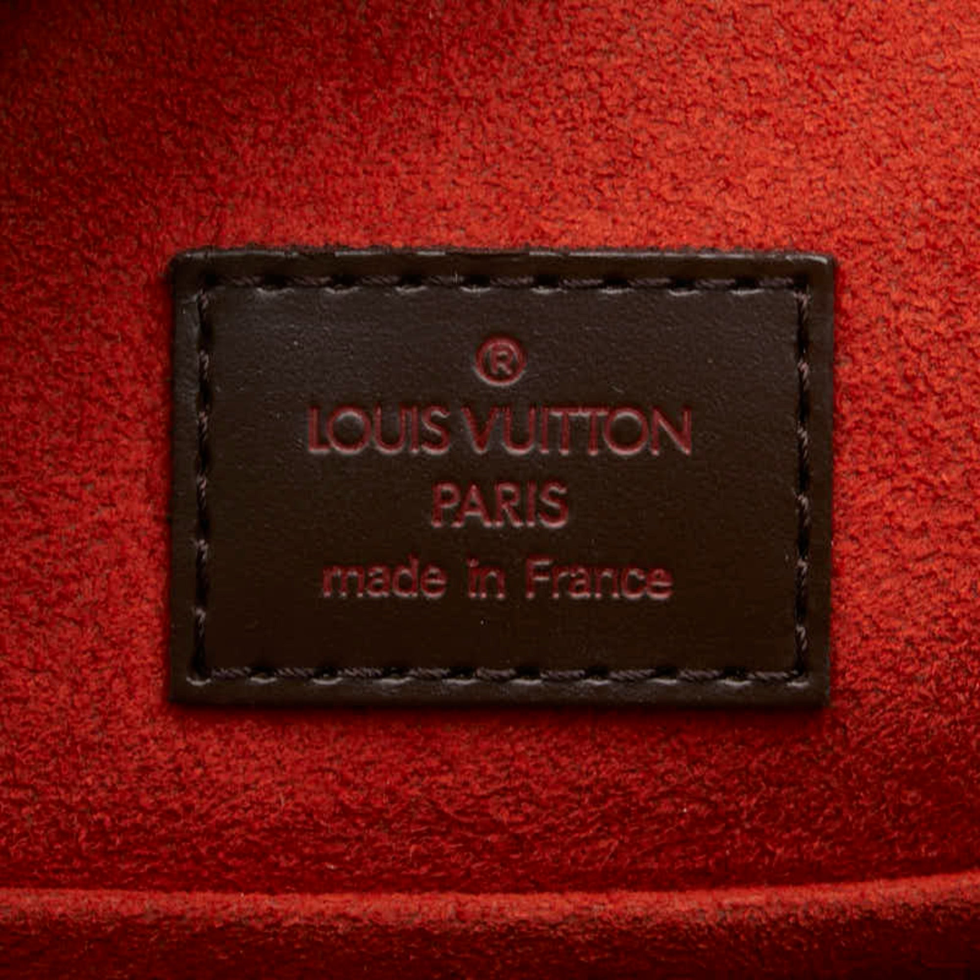Louis Vuitton Damier Brown Pvc Leather Shoulder Bag (Pre-Owned)
