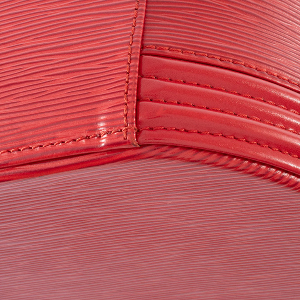 Louis Vuitton Castilian Red Epi Leather Handbag Vanity Bag (Pre-Owned)