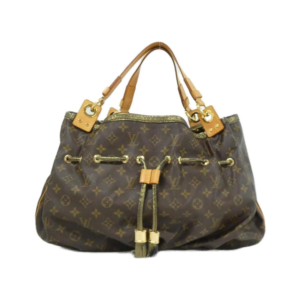Louis Vuitton Monogram Marron Coated Canvas Handbag (Pre-Owned)