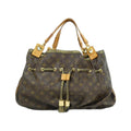 Louis Vuitton Monogram Marron Coated Canvas Handbag (Pre-Owned)