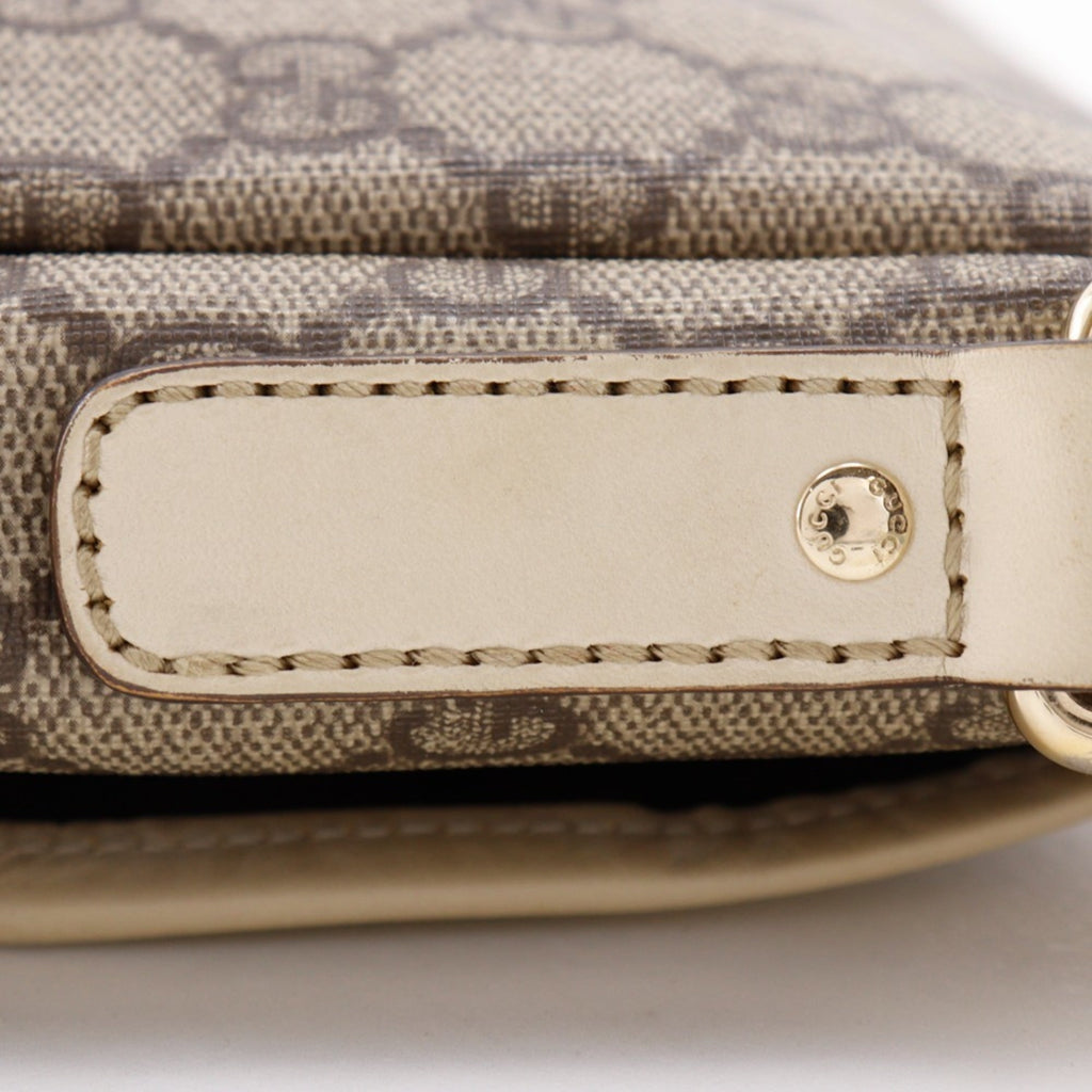 Flap Messenger GG Coated Canvas Small