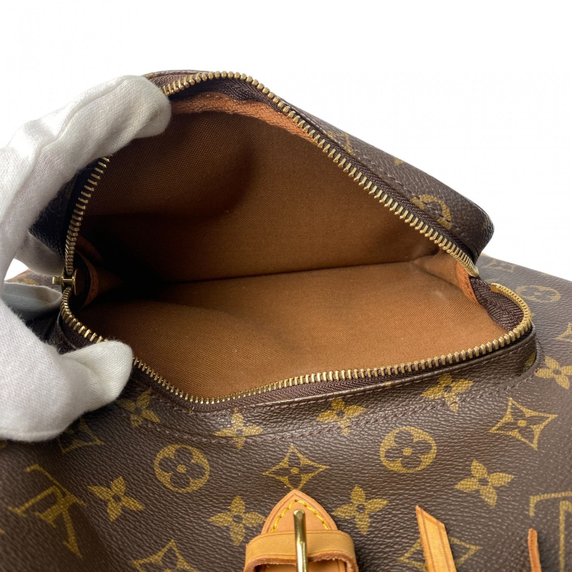Louis Vuitton Brown Pvc Leather Backpack (Pre-Owned)