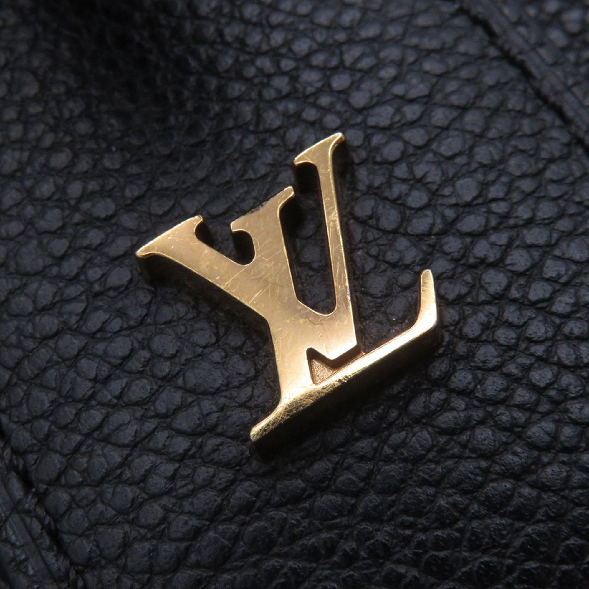 Louis Vuitton Monogram Empreinte Black Noir Monogram Empreinte Shoulder Bag (Pre-Owned)