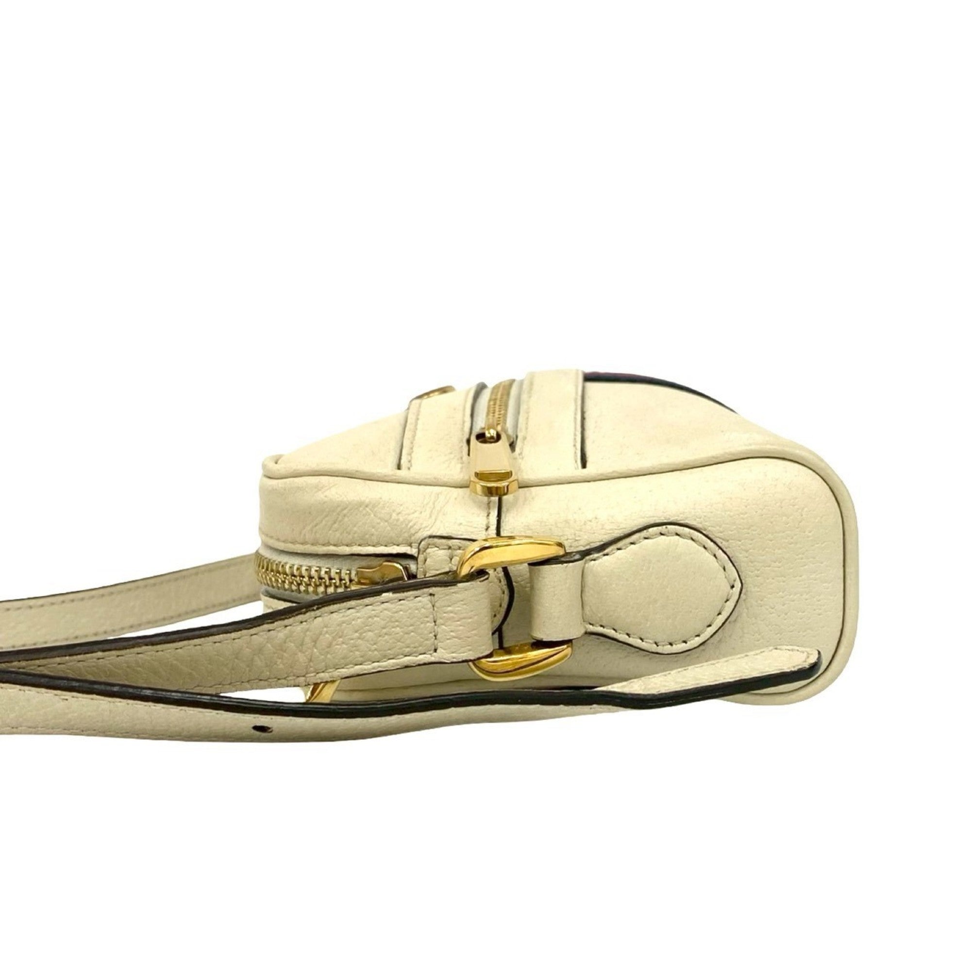 Ophidia Shoulder Bag Leather Mini