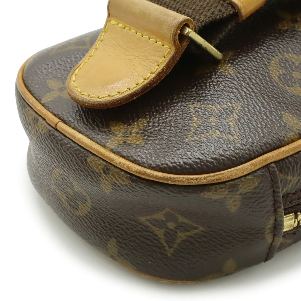 Louis Vuitton Black Brown Monogram Monogram Pochette (Pre-Owned)