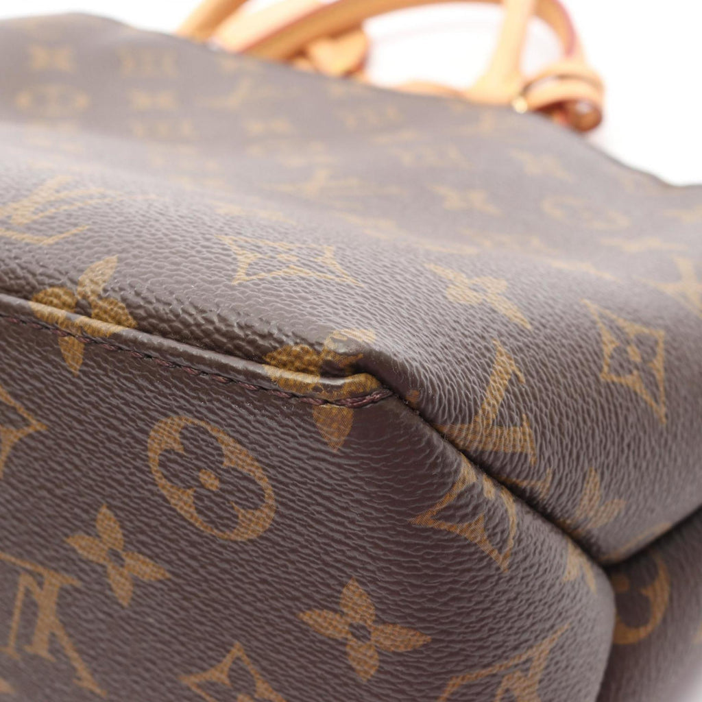 Louis Vuitton Brown Coated Canvas Leather Handbag (Pre-Owned)