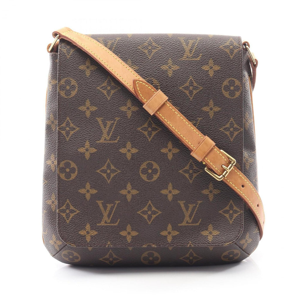 Louis Vuitton Brown Monogram Coated Canvas Shoulder Bag (Pre-Owned)