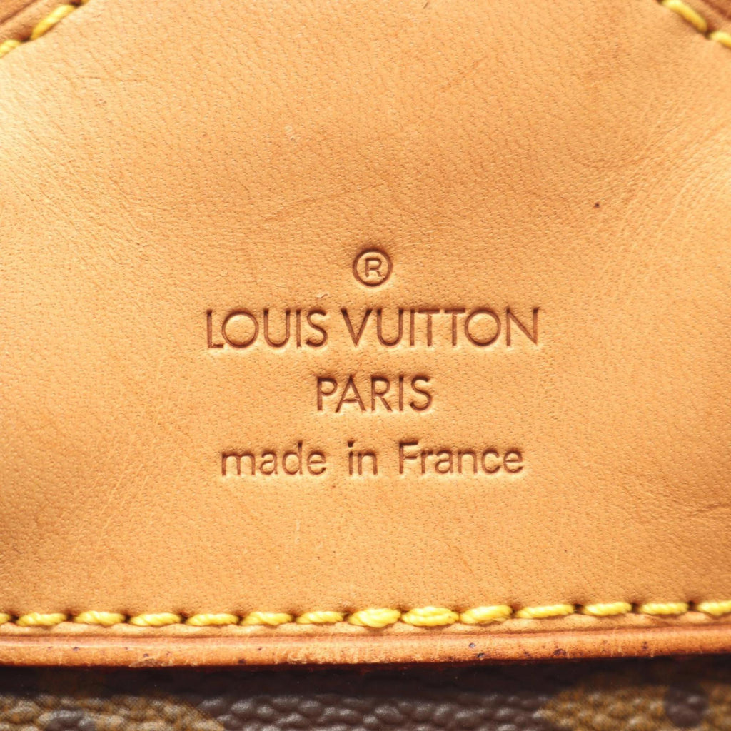 Louis Vuitton Brown Monogram Monogram Leather Backpack (Pre-Owned)