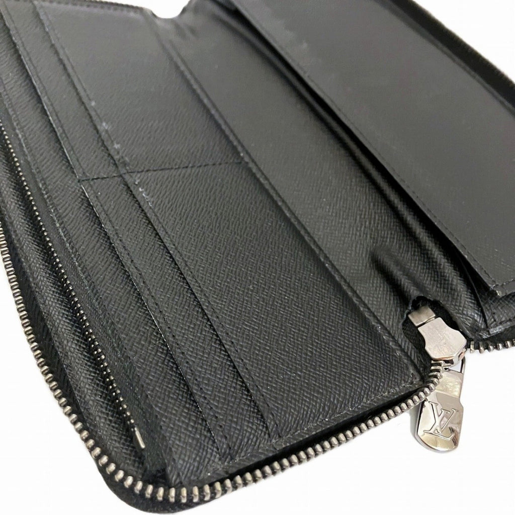 Louis Vuitton Black Monogram Eclipse Long Wallet (Bi-Fold) (Pre-Owned)