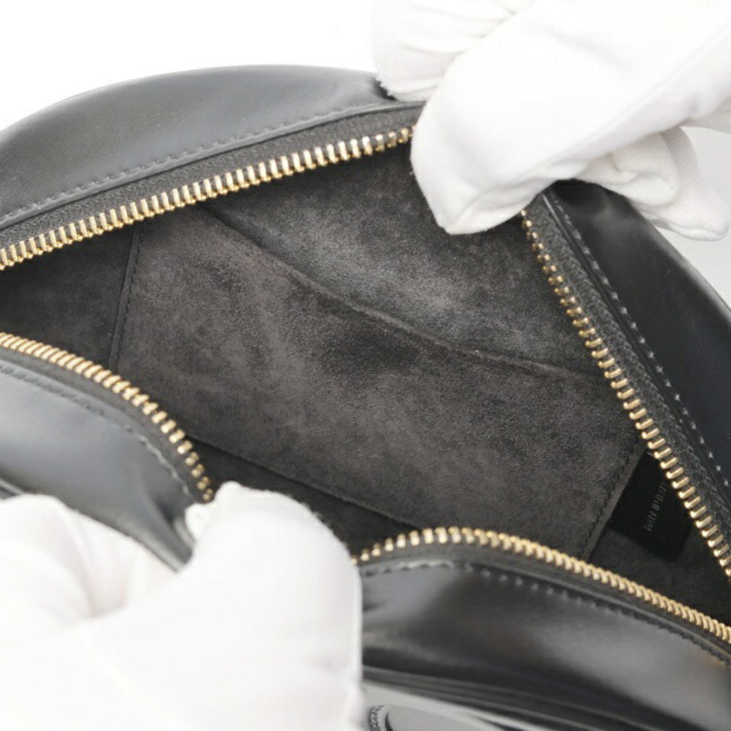 Triomphe Oval Crossbody Bag Leather