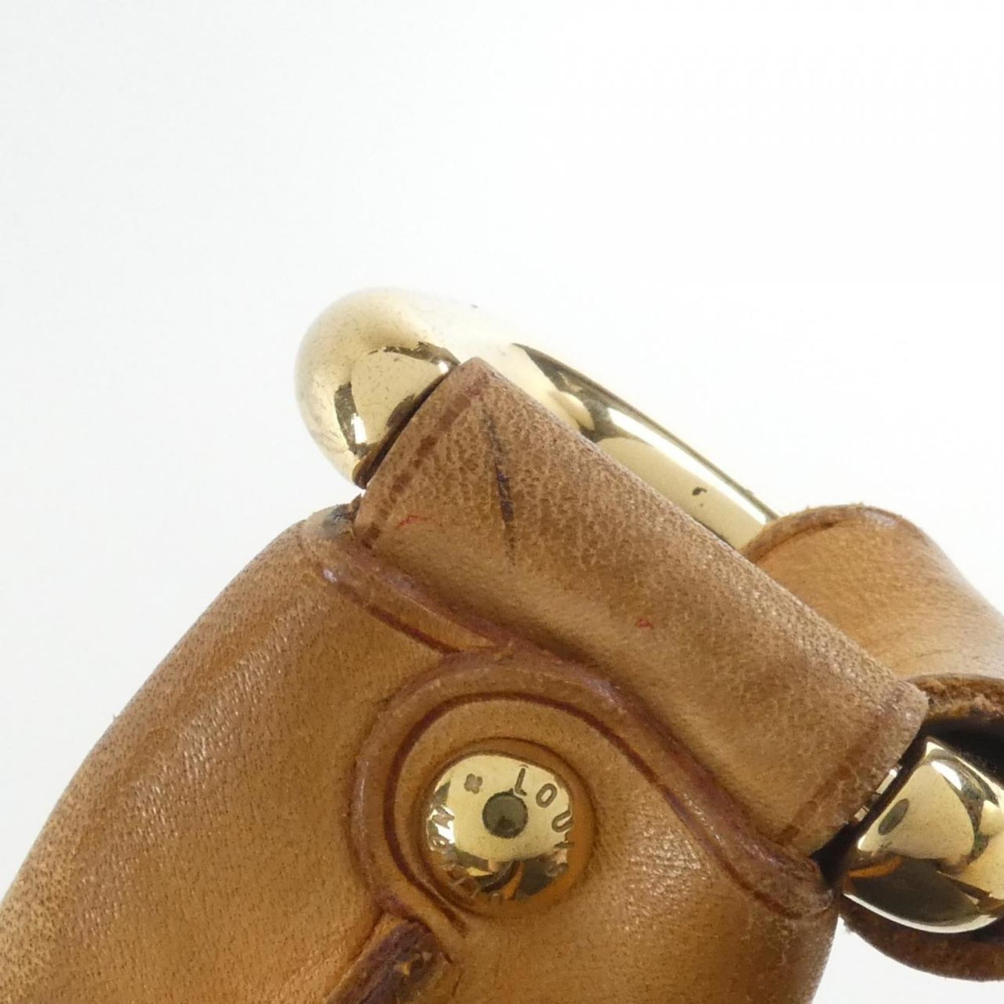 Louis Vuitton Marron Coated Canvas Shoulder Bag (Pre-Owned)