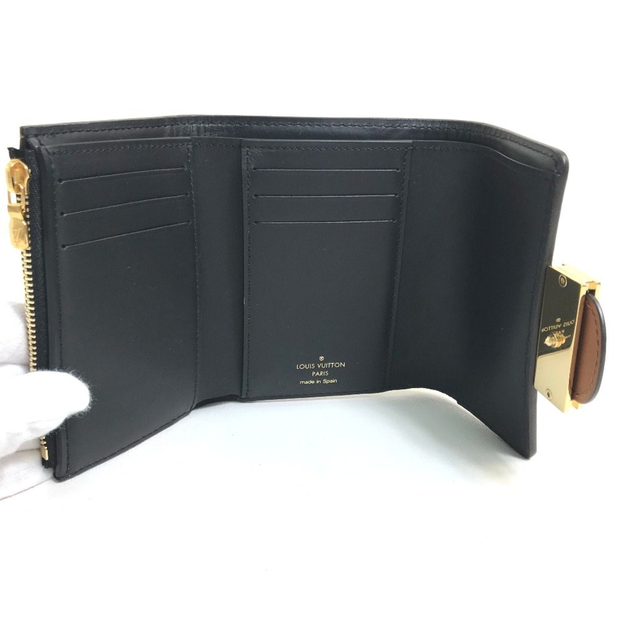 Louis Vuitton Monogram Reverse Brown Monogram Monogram Reverse Monogram Reverse Monogram Wallet (Tri-Fold) (Pre-Owned)