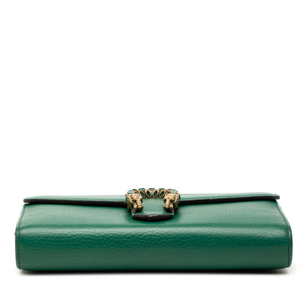Dionysus Chain Wallet Leather with Embellished Detail Small