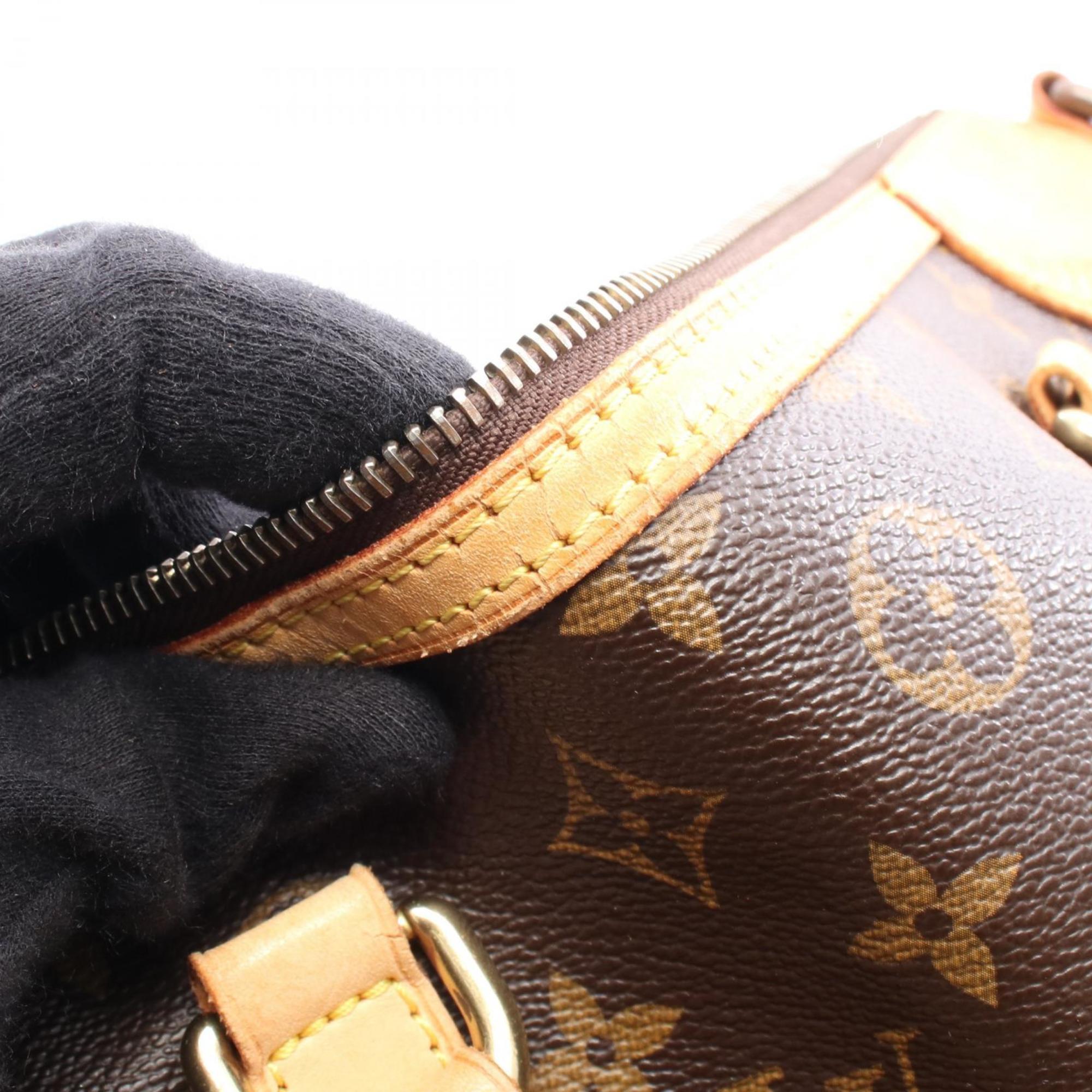 Louis Vuitton Brown Monogram Coated Canvas Handbag (Pre-Owned)