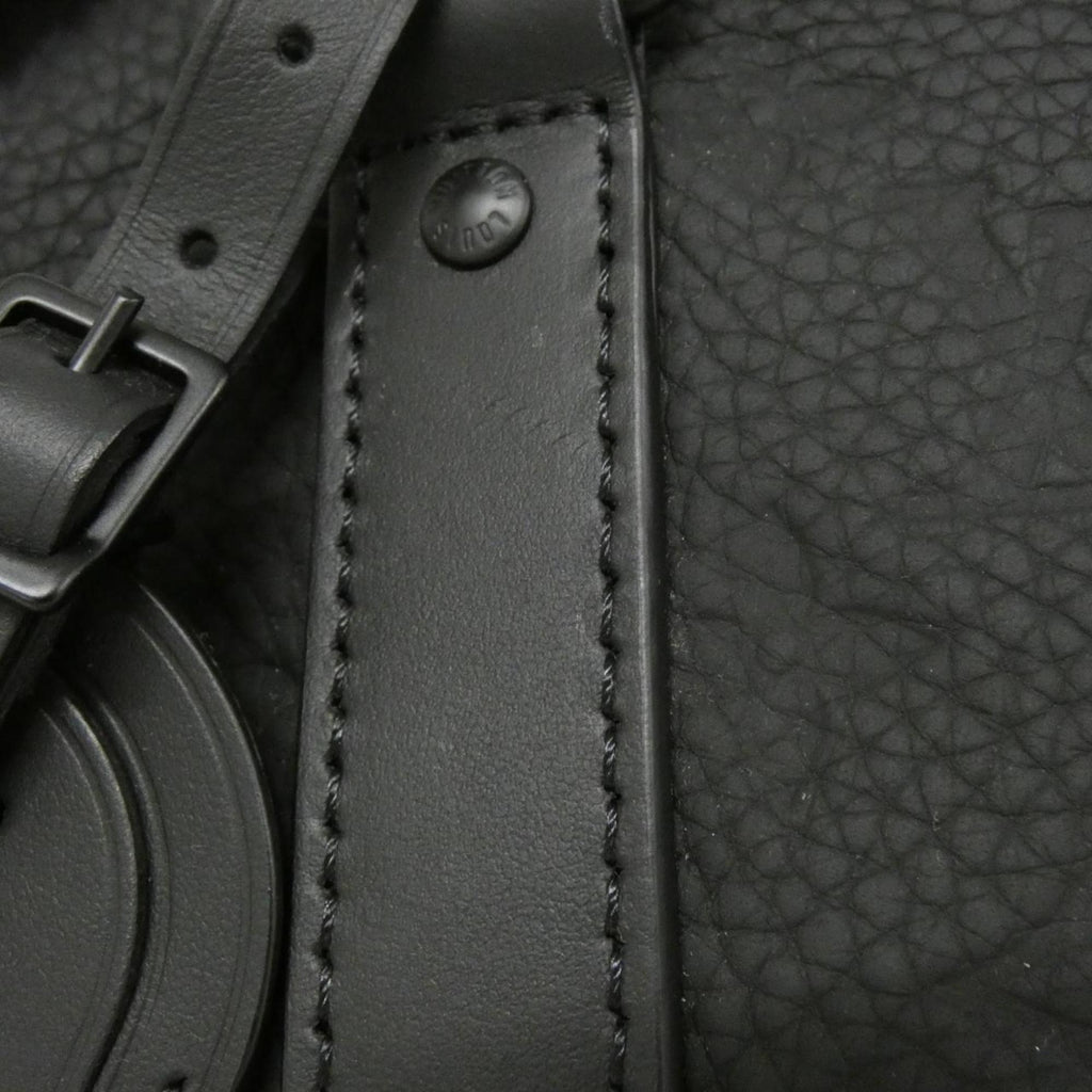 Louis Vuitton Black Leather Boston Bag (Pre-Owned)