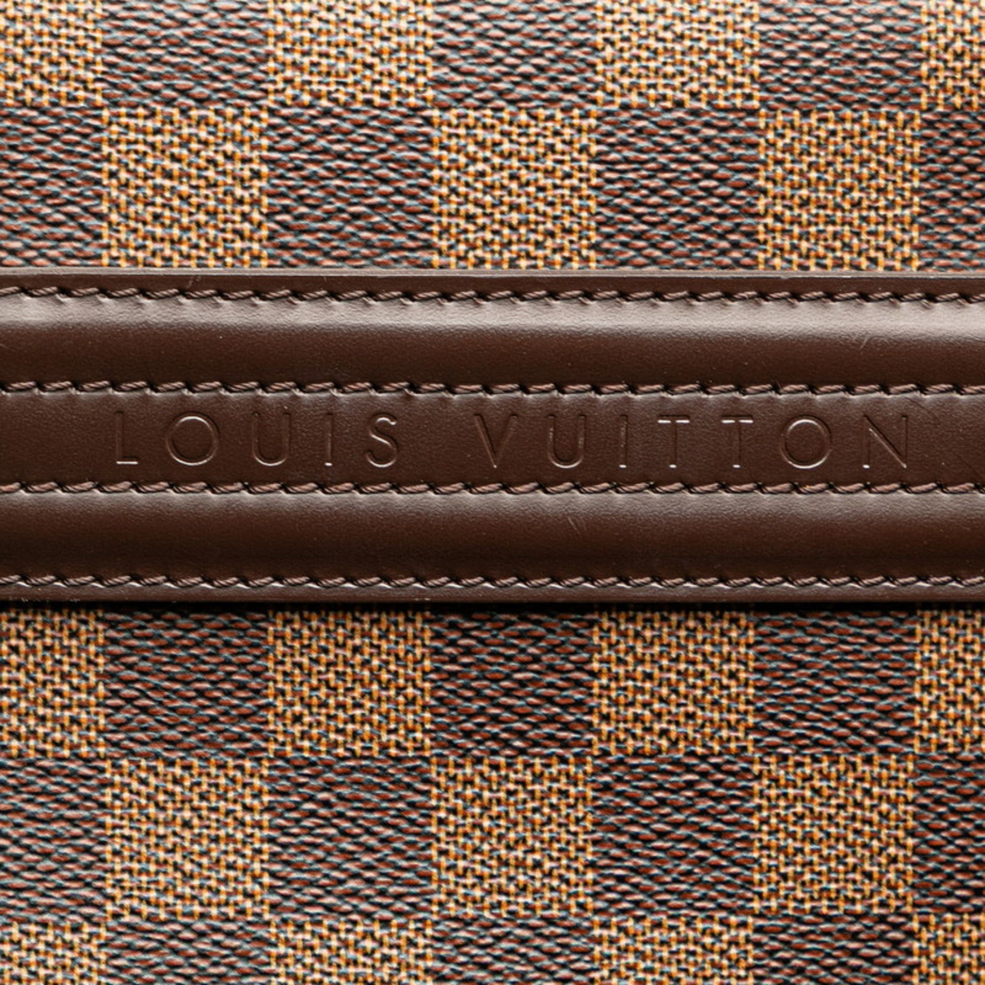 Louis Vuitton Damier Brown Pvc Leather Handbag Tote Bag (Pre-Owned)