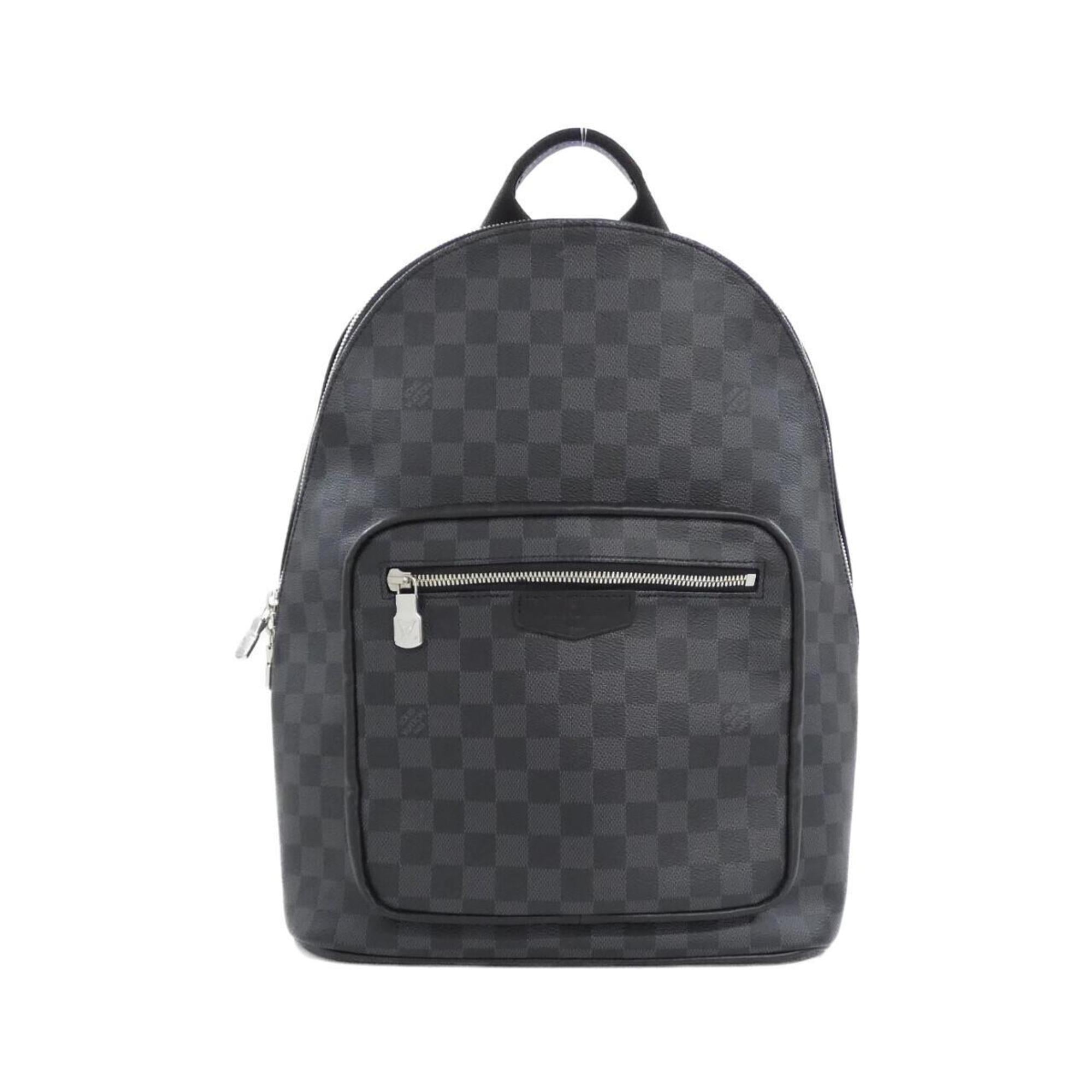 Louis Vuitton Graphite Coated Canvas Backpack (Pre-Owned)