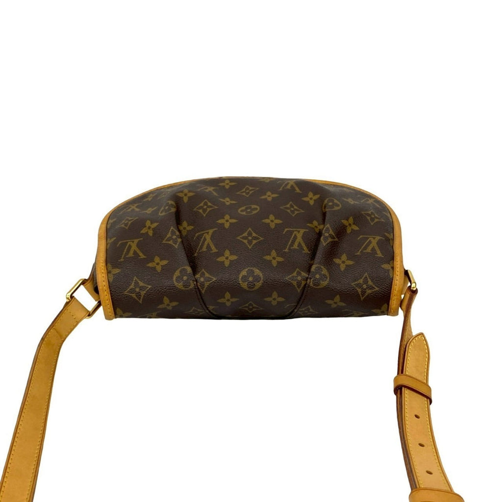 Louis Vuitton Brown Leather Pvc Pochette Shoulder Bag (Pre-Owned)