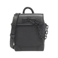 Louis Vuitton Black Leather Shoulder Bag (Pre-Owned)